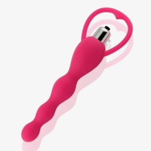 Soft Silicone Anal Beads Vibrator